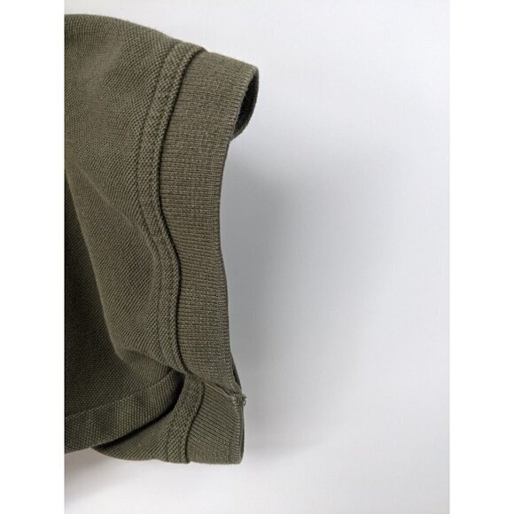 Duluth Trading Work Short Sleeve Polo Shirt Mens XLT Pique Gusset Cotton Green - Picture 8 of 8